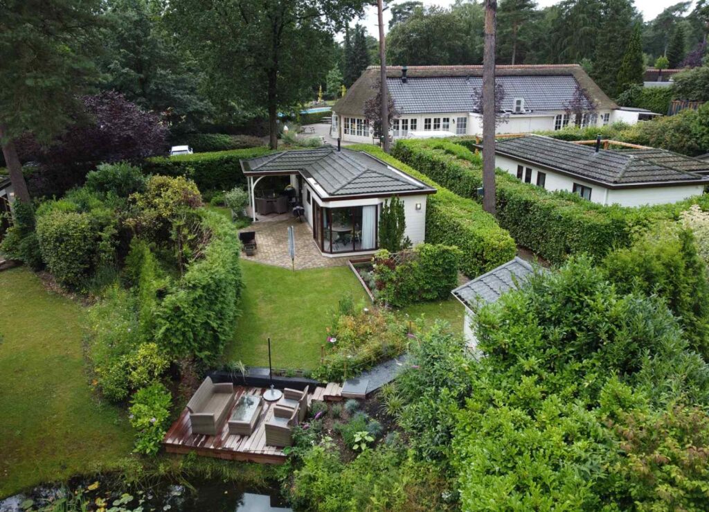 Prachtig gelegen 4 persoons vakantiehuis op een vakantiepark nabij Wageningen en Ede