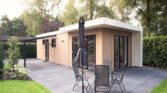 Stijlvolle 4 persoons vakantiewoning met hottub op een vakantiepark in de Veluwe.