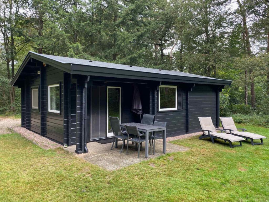 Zeer rustig gelegen chalet voor vijf personen in Gelderland in de Achterhoek