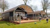 Luxe 8 persoons Lodge op de Zandstuve nabij Hardenberg