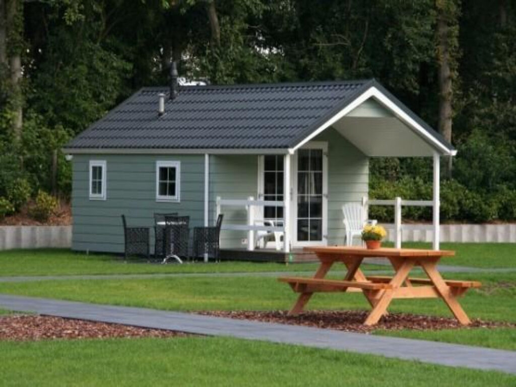 Idylisch en luxe 4 persoons lodge in het Vechtdal